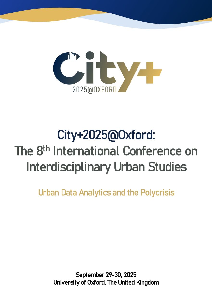 City+ 2025 Oxford conference